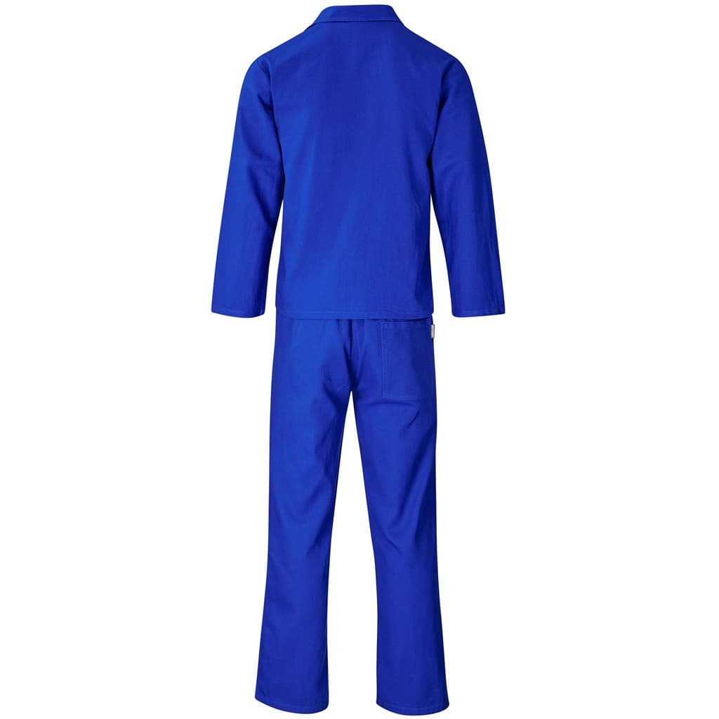 Technician 100% Cotton Conti Suit - Royal Blue