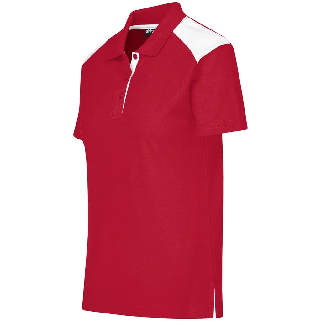 Ladies Apex Golf Shirt - Red