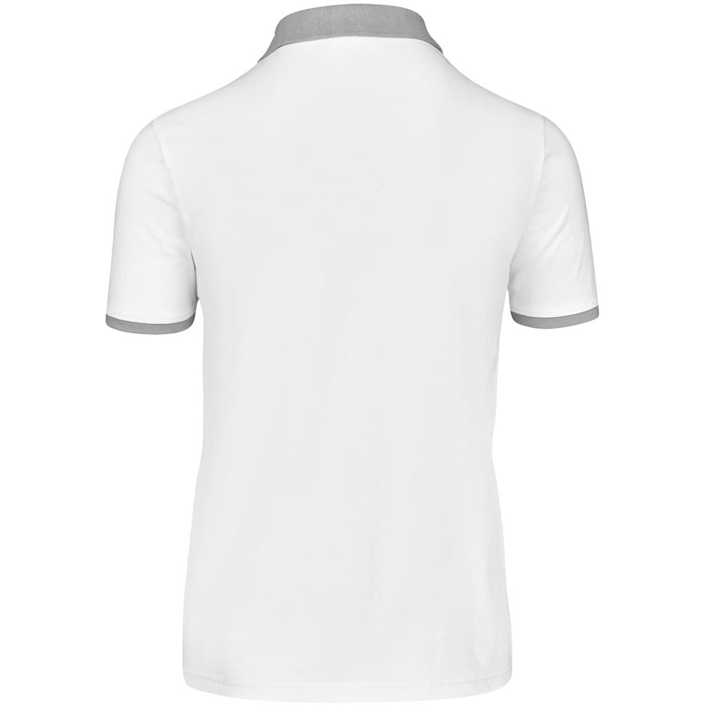 Mens Caliber Golf Shirt - White
