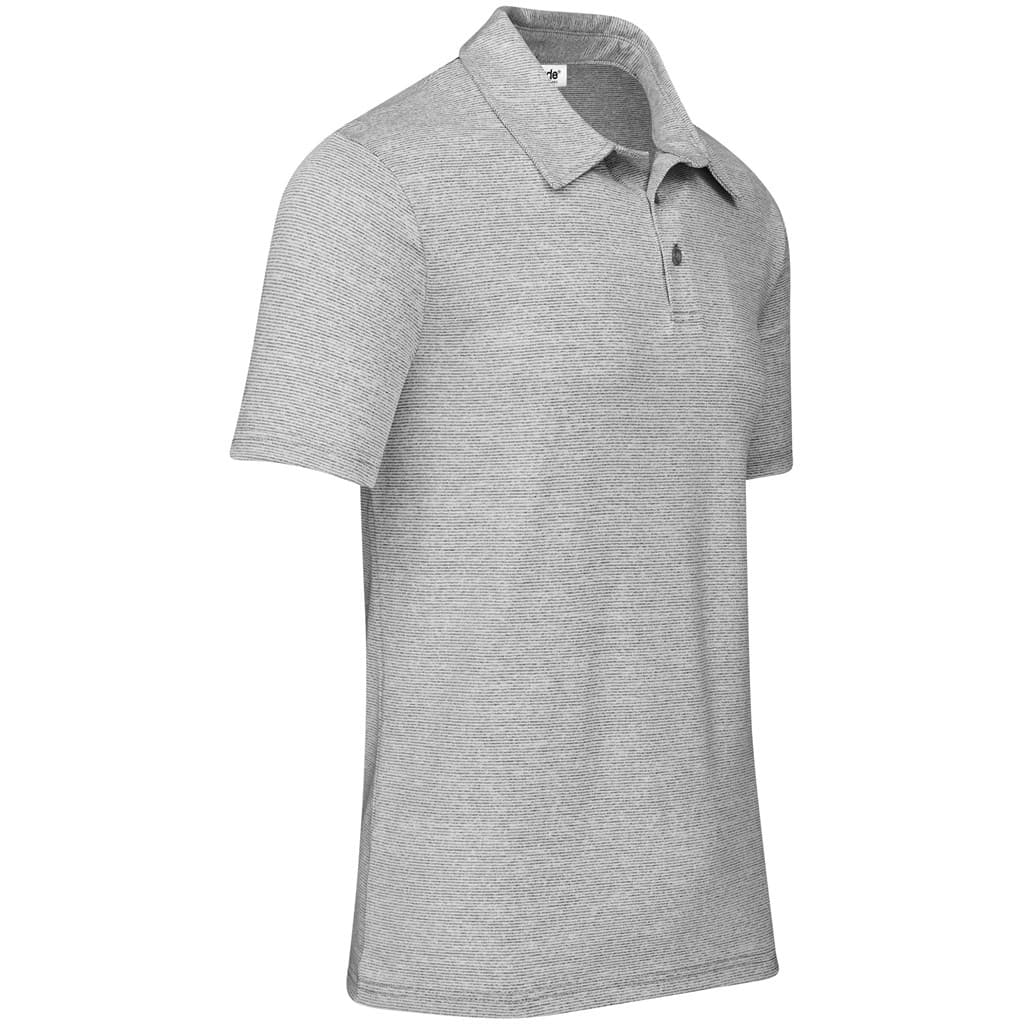 Mens Echo Golf Shirt - Grey