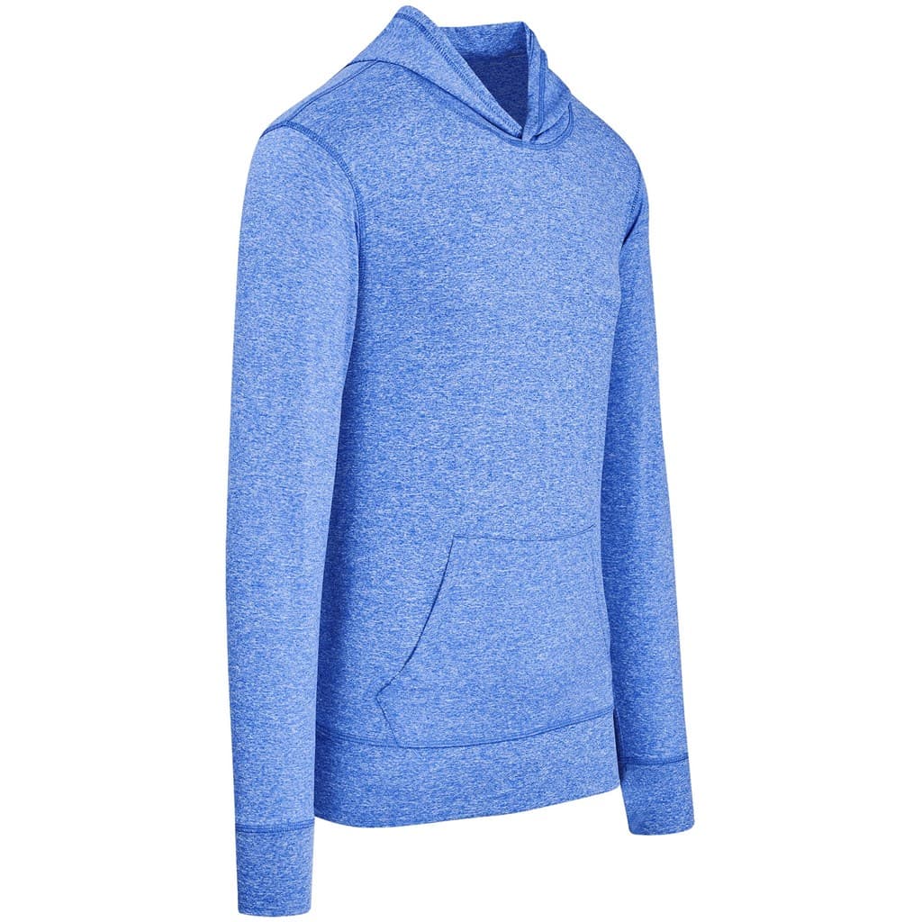 Mens Fitness Lightweight Hooded Sweater - Royal Blue