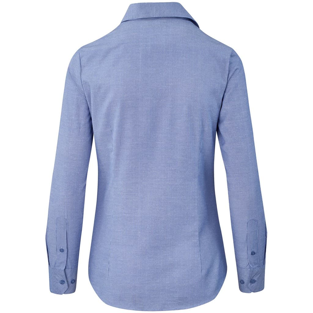 Ladies Long Sleeve Northampton Shirt - Royal Blue
