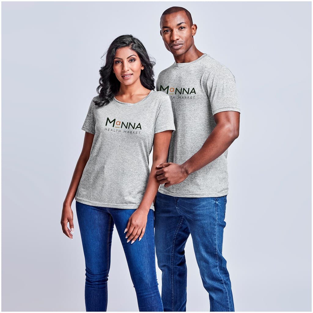 Ladies Oregon Melange T-Shirt - Grey