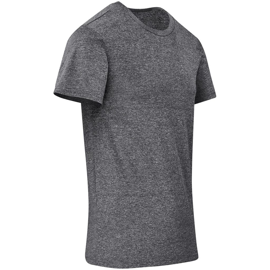 Mens Oregon Melange T-Shirt - Charcoal
