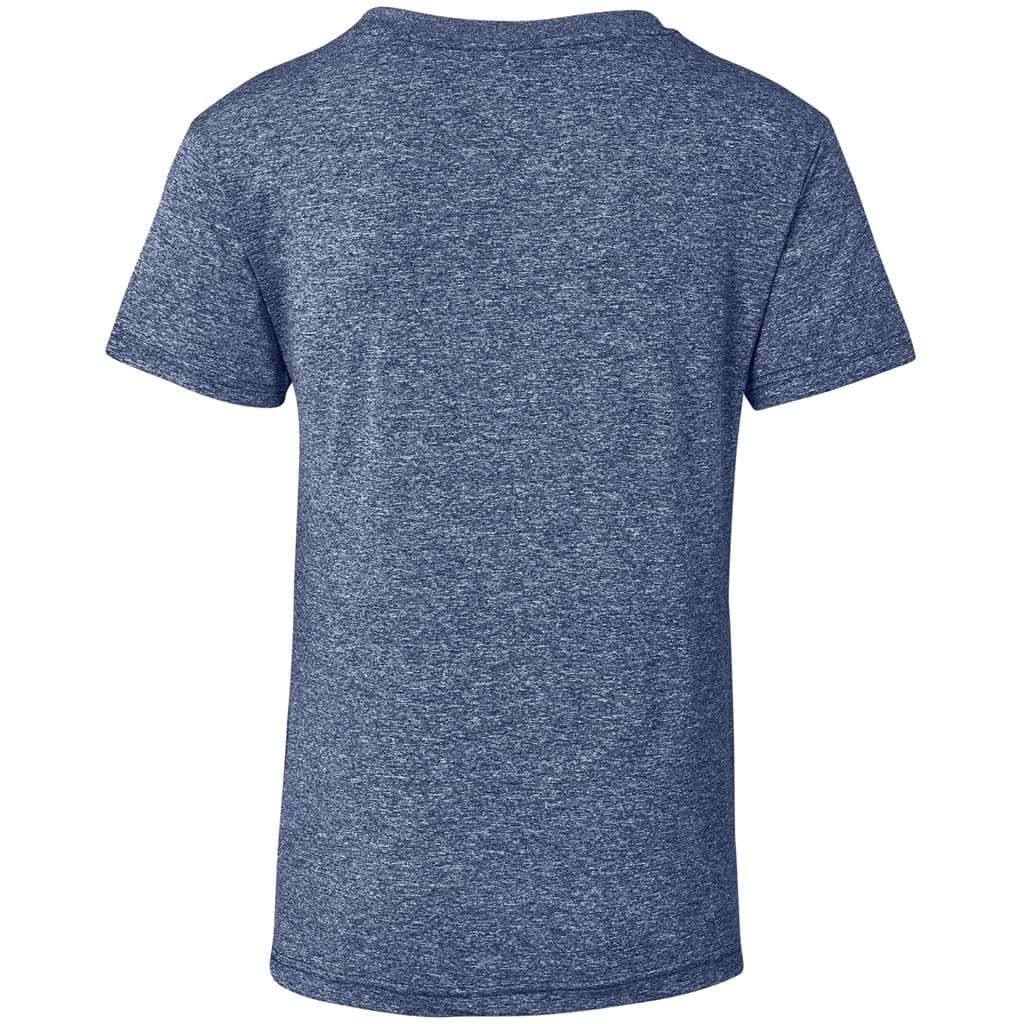Mens Oregon Melange T-Shirt - Navy