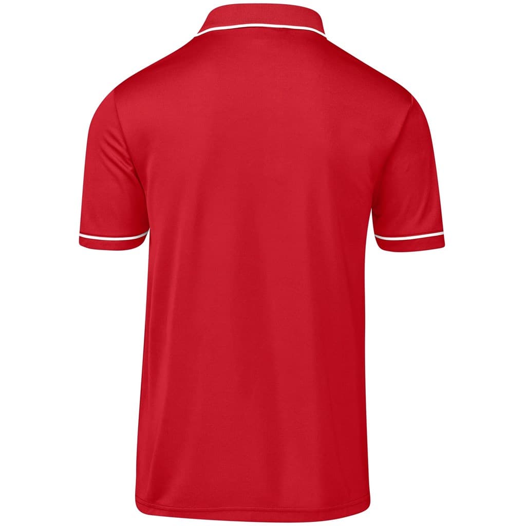 Mens Osaka Golf Shirt - Red
