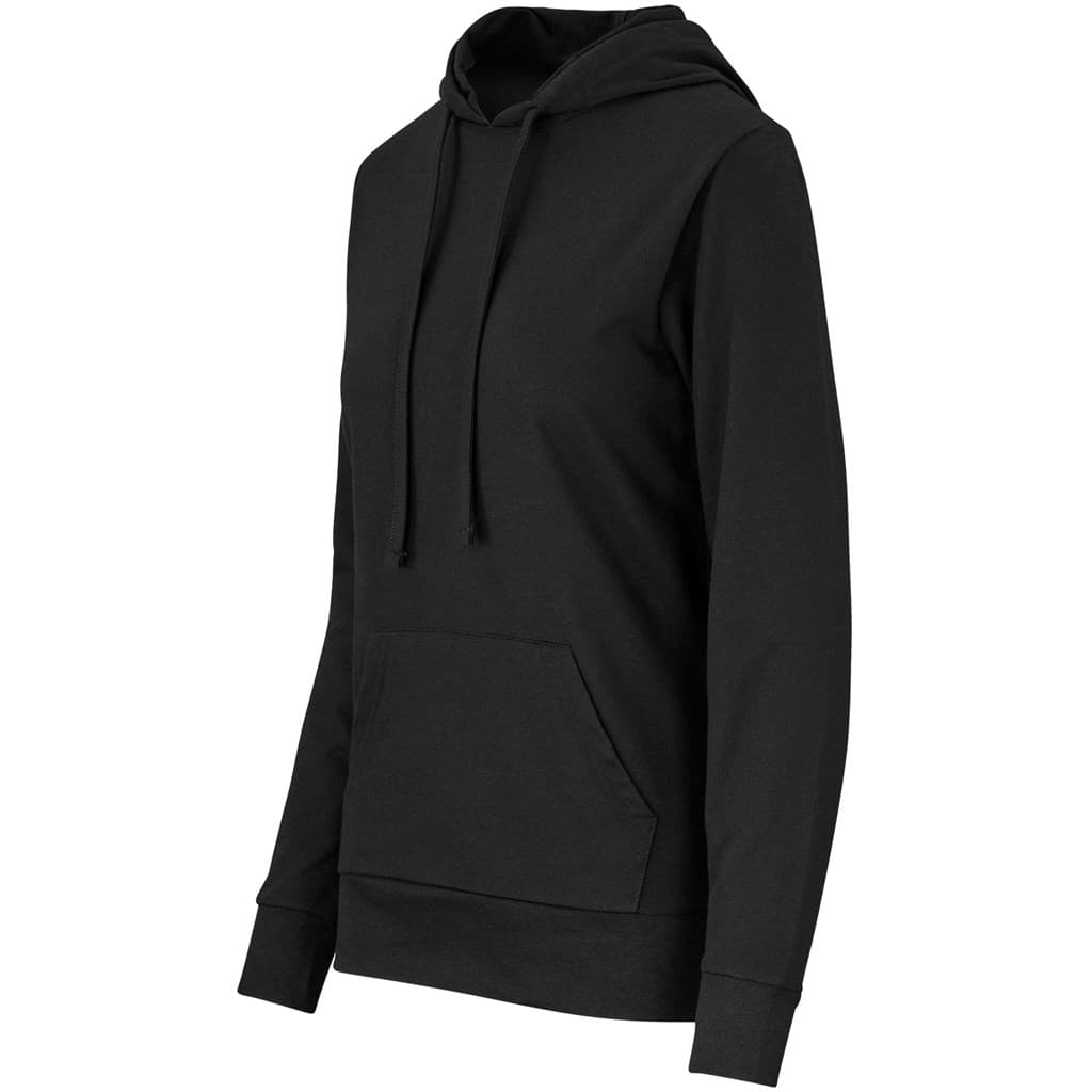 Ladies Physical Hooded Sweater - Black