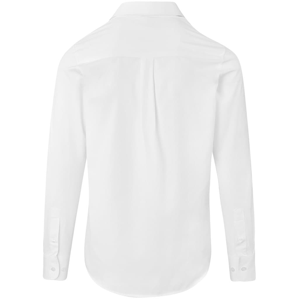 Mens Long Sleeve Carolina Shirt - White