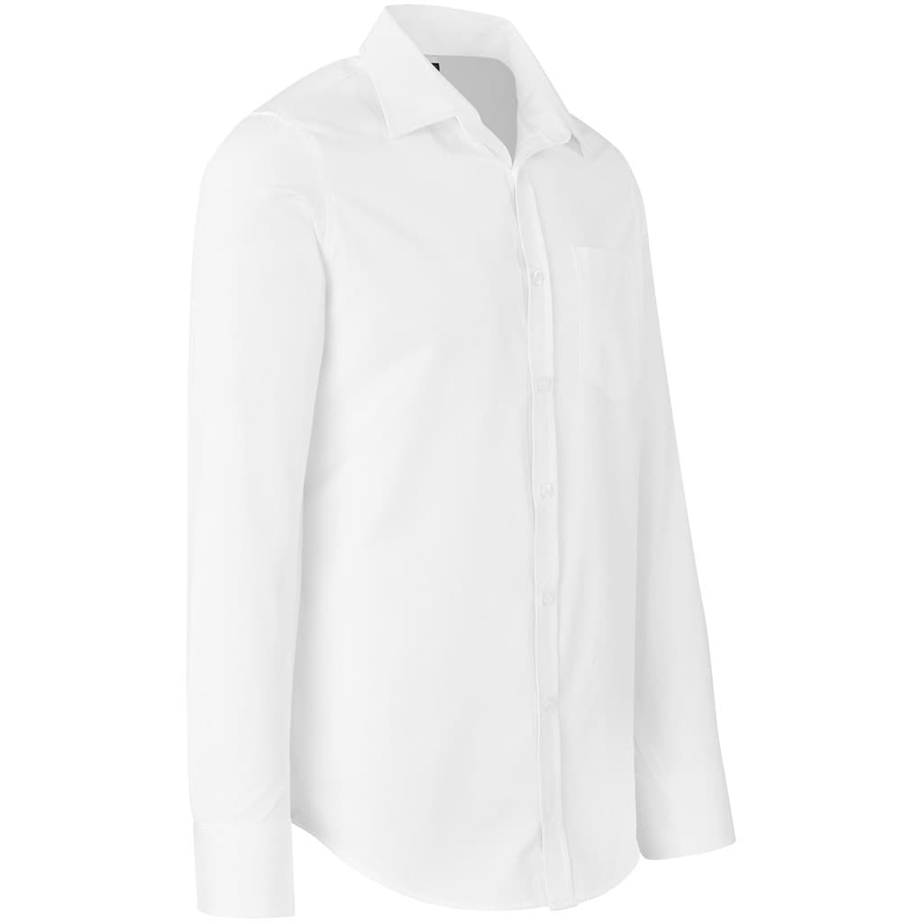 Mens Long Sleeve Carolina Shirt - White