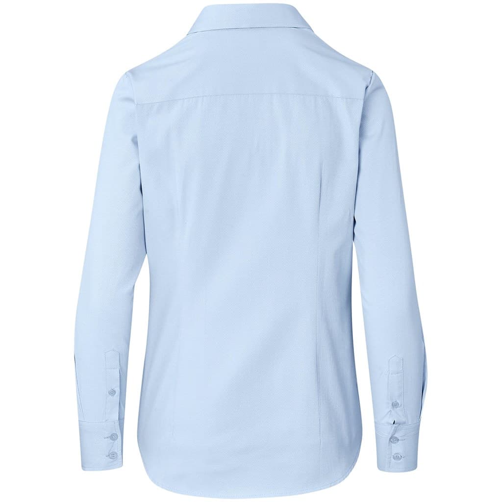 Ladies Long Sleeve Carolina Shirt - Sky Blue