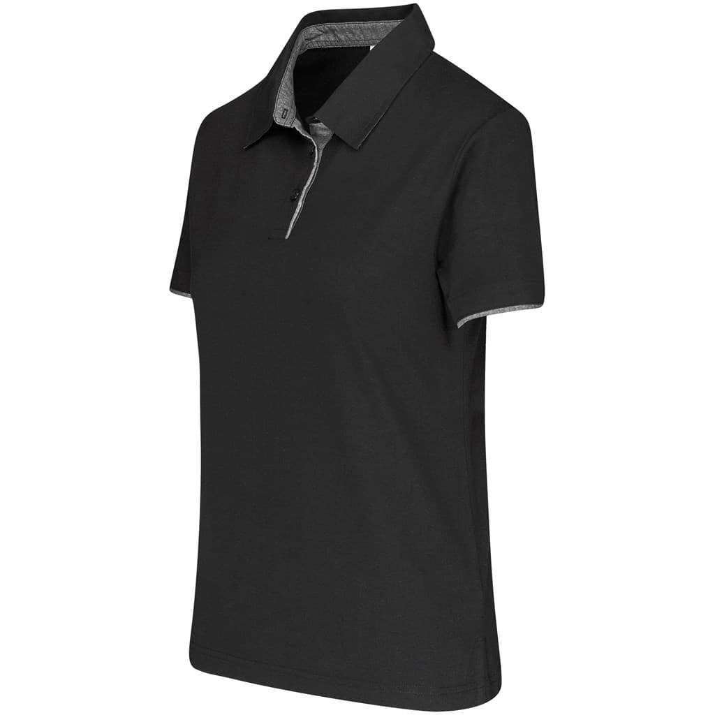 Ladies Delta Golf Shirt - Black