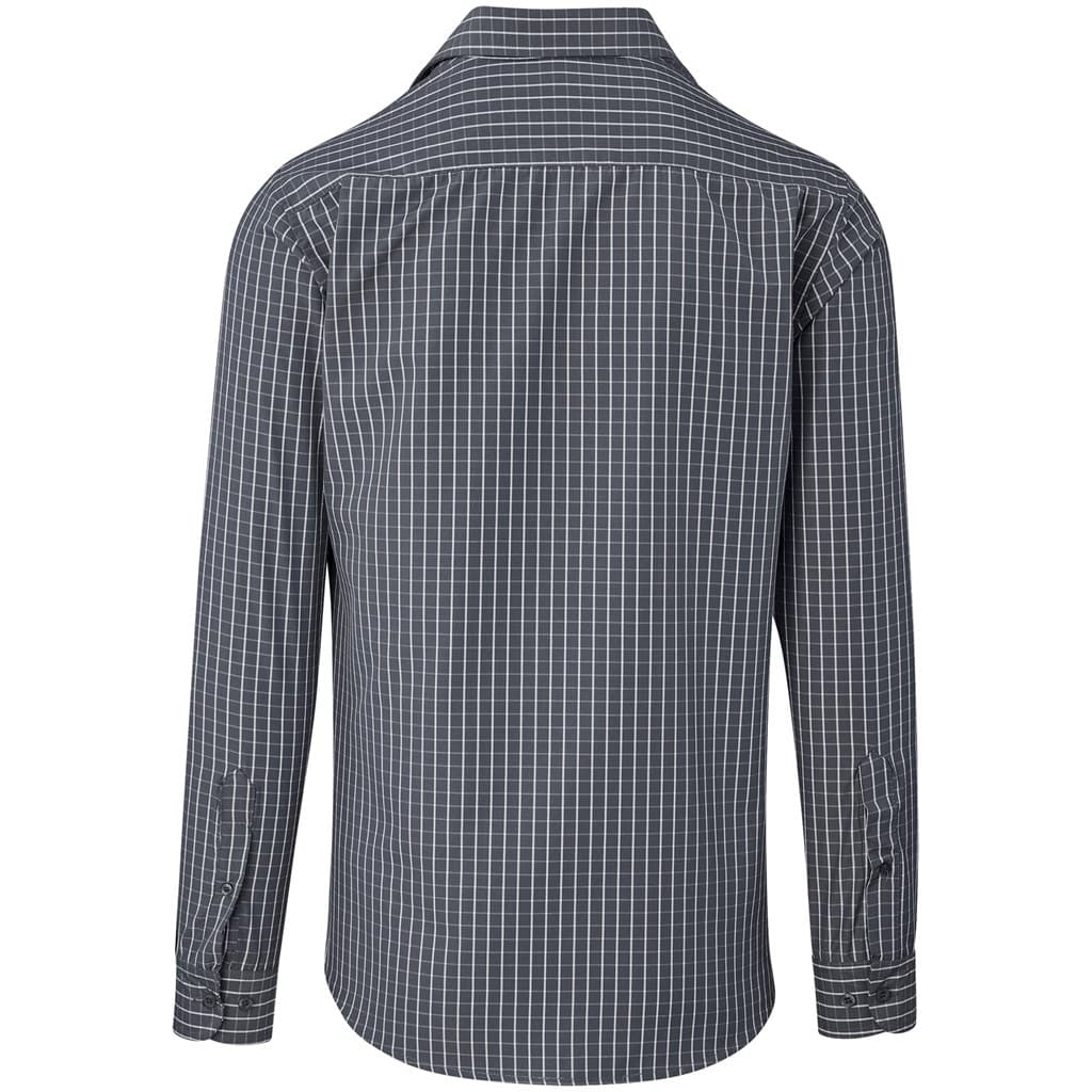 Men Long Sleeve Aston Shirt - Grey