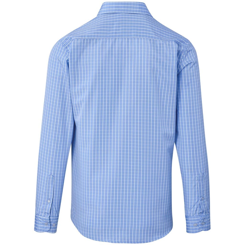 Men Long Sleeve Aston Shirt - Light Blue