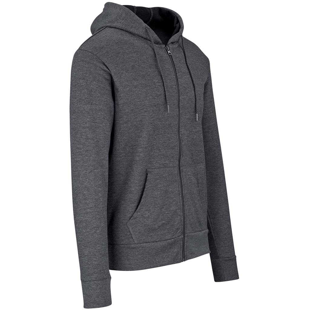 Mens Bravo Hooded Sweater - Charcoal