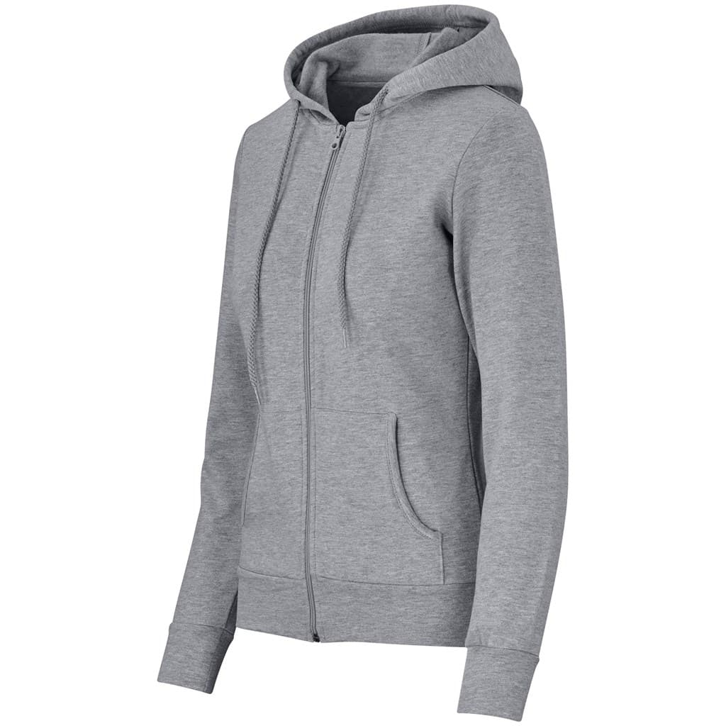 Ladies Bravo Hooded Sweater - Grey