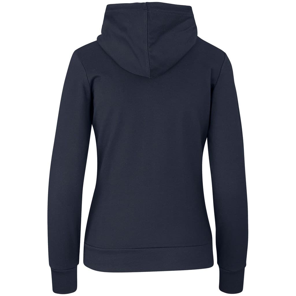 Ladies Bravo Hooded Sweater - Navy