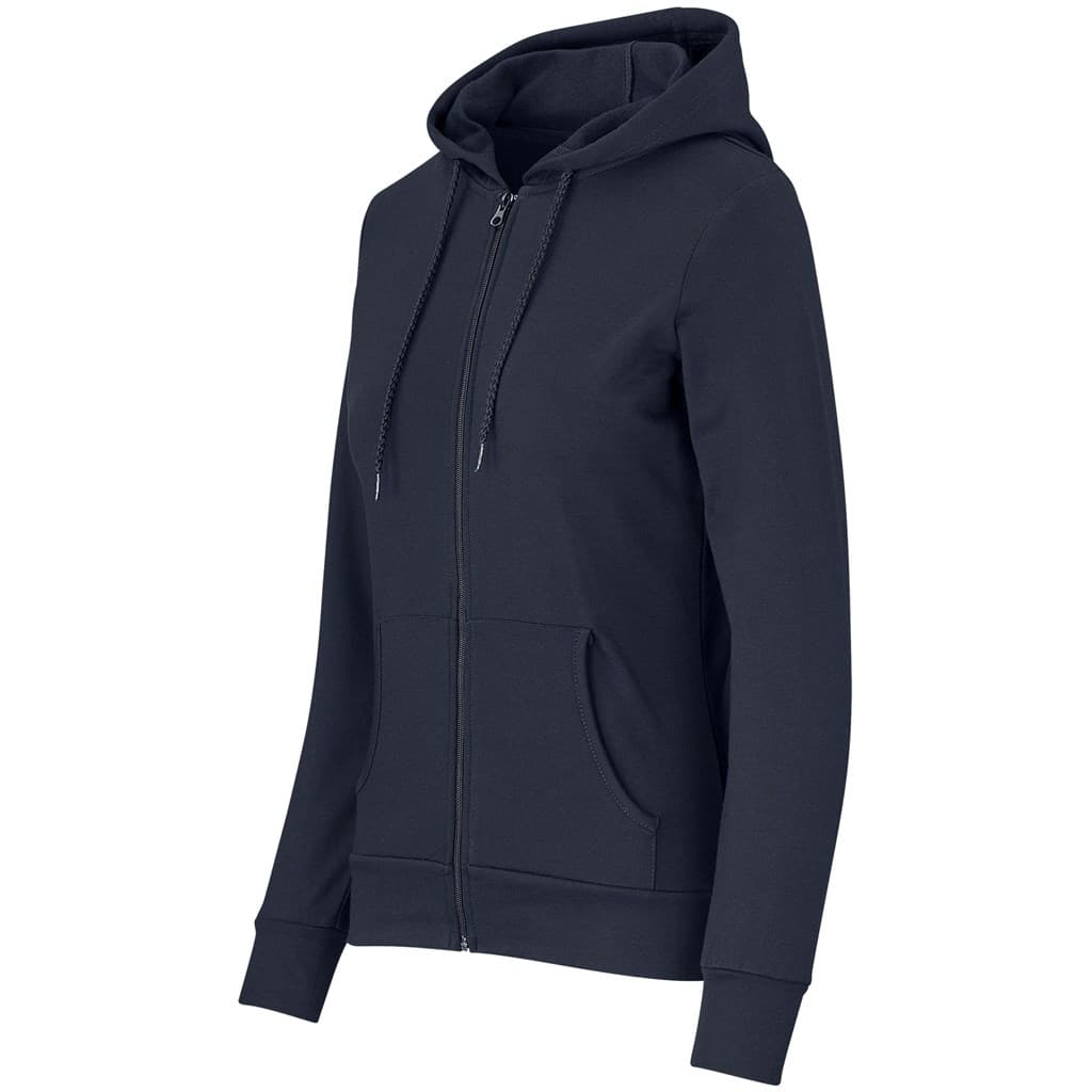 Ladies Bravo Hooded Sweater - Navy