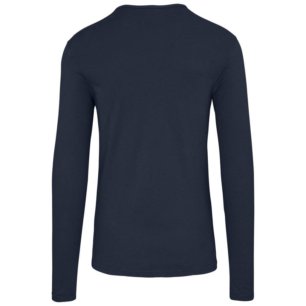 Mens Long Sleeve Portland T-Shirt - Navy