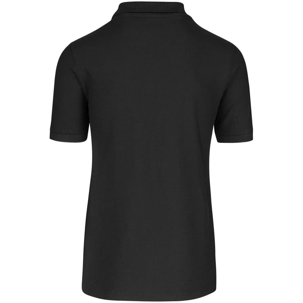 Mens Boston Golf Shirt - Black