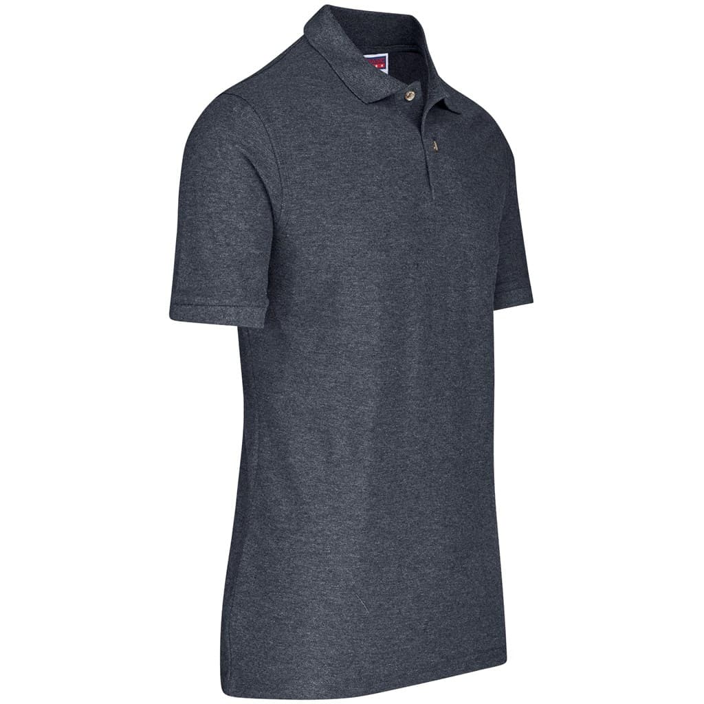 Mens Boston Golf Shirt - Charcoal