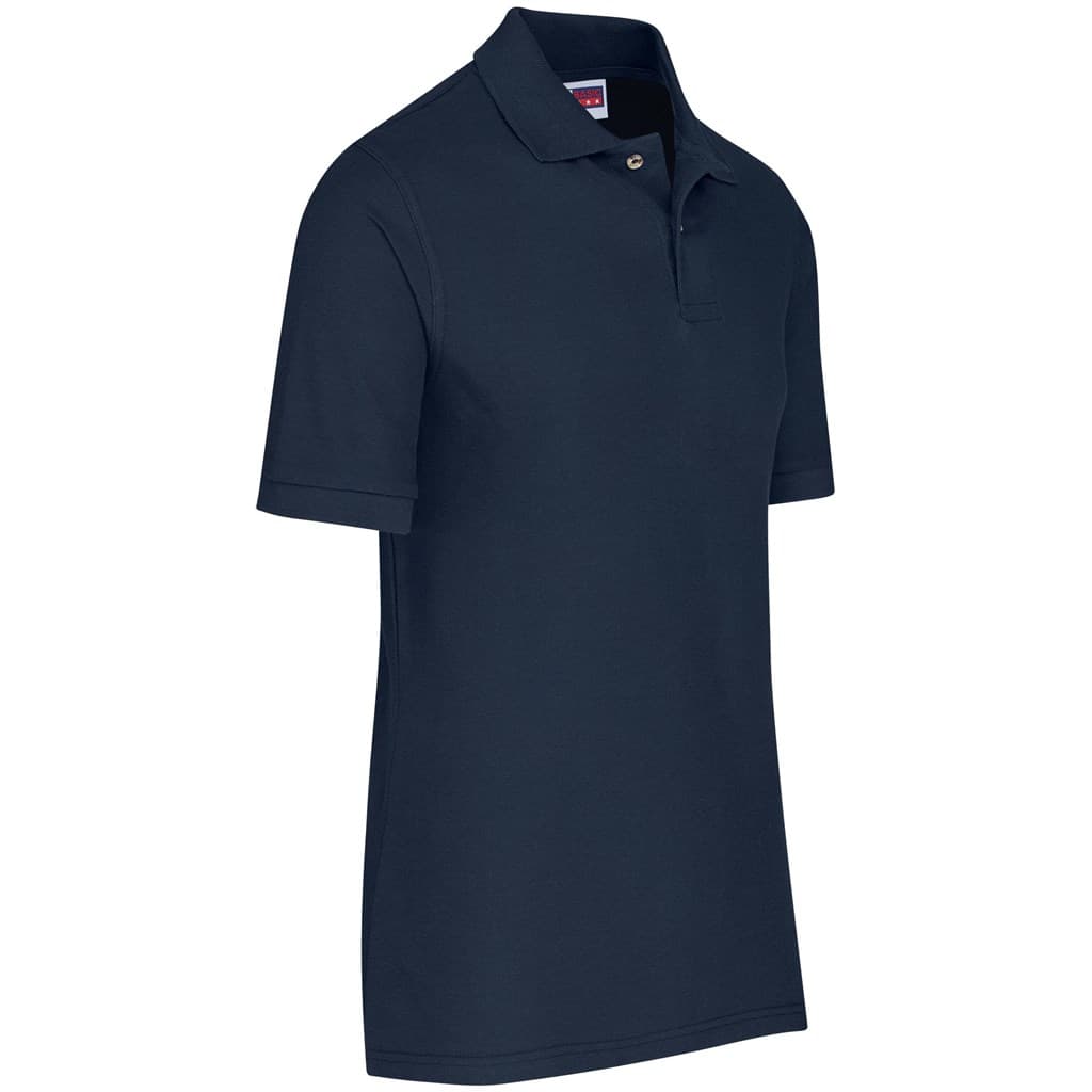 Mens Boston Golf Shirt - Navy