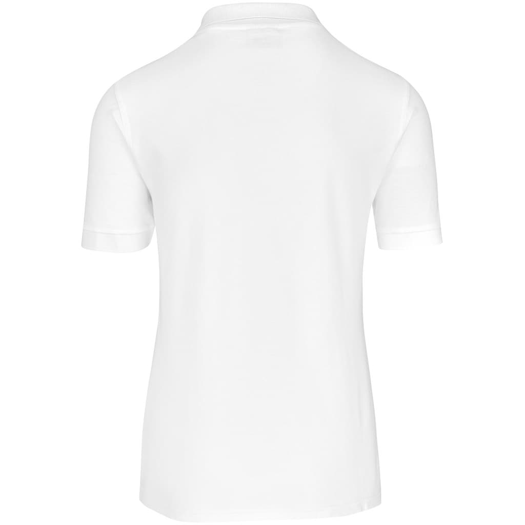 Mens Boston Golf Shirt - White