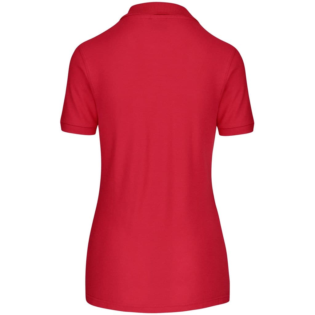 Ladies Boston Golf Shirt - Red