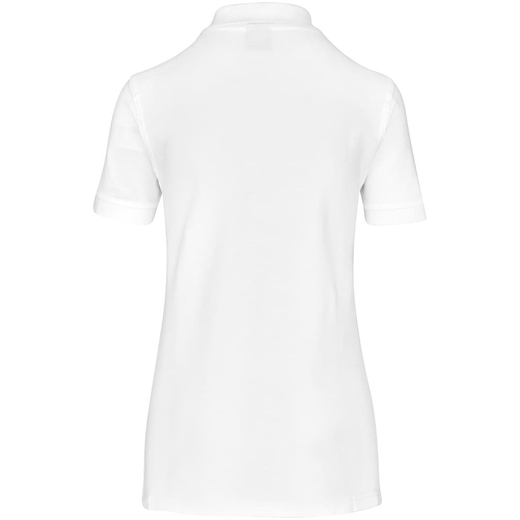 Ladies Boston Golf Shirt - White