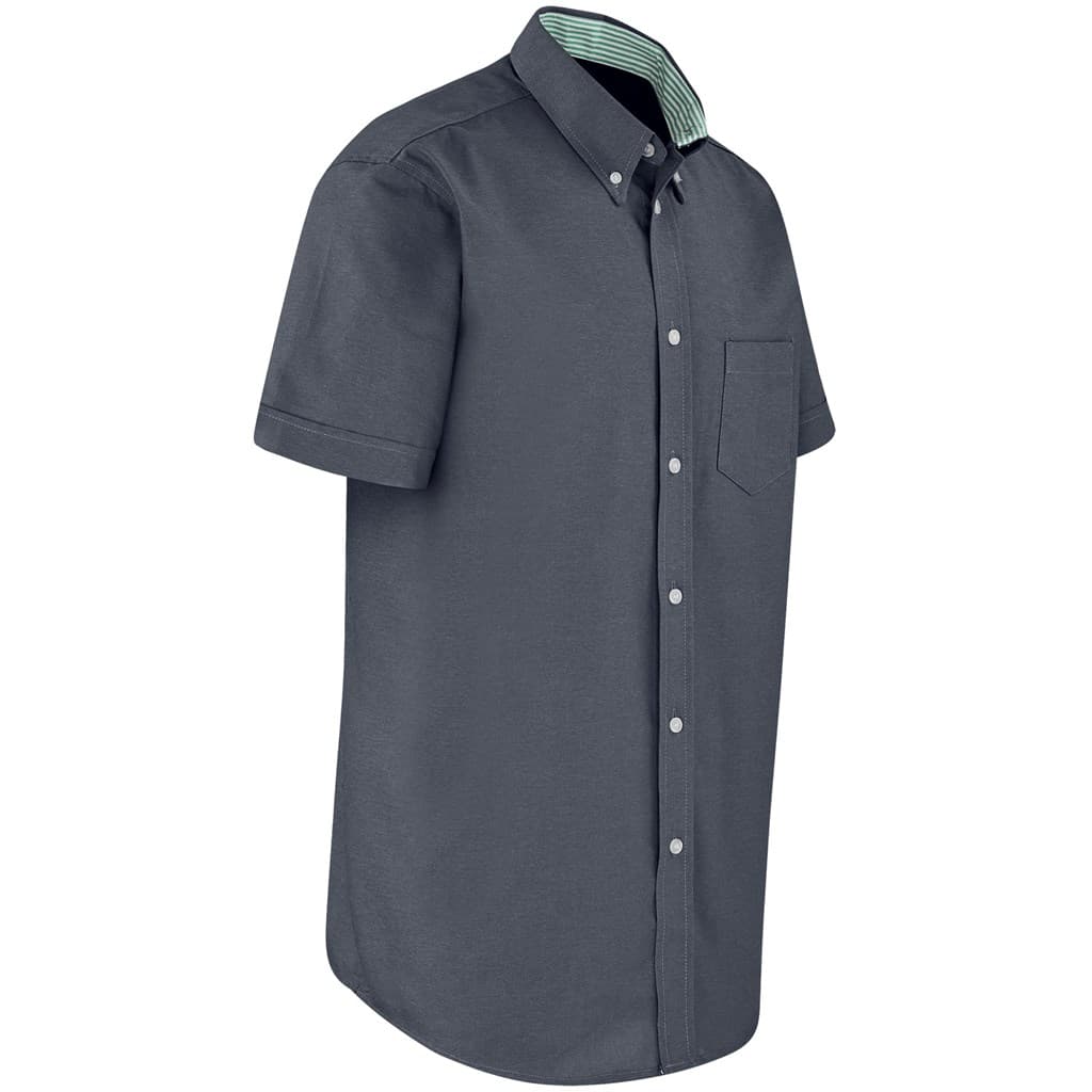 Mens Short Sleeve Aspen Shirt - Grey