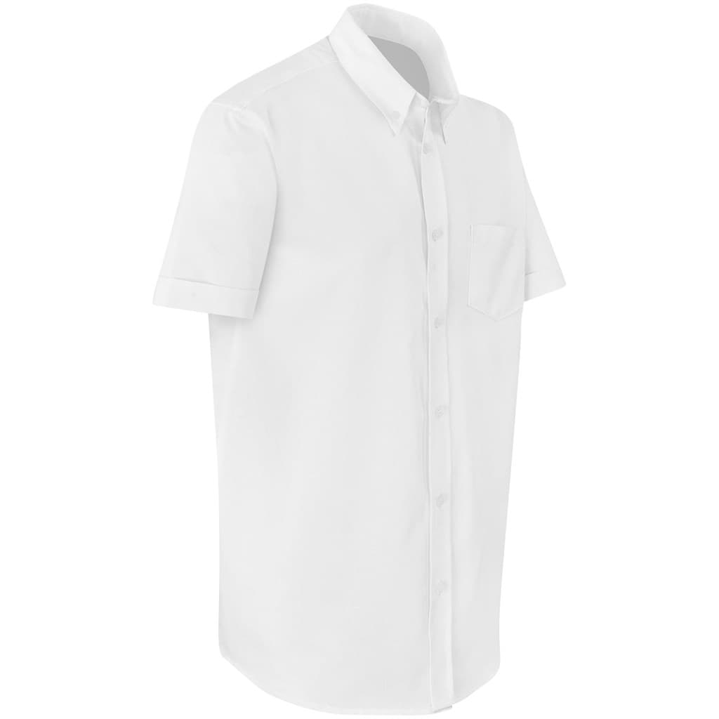 Mens Short Sleeve Aspen Shirt - White