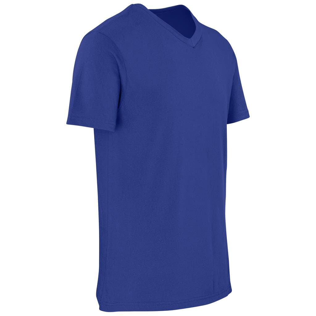 Mens Super Club 165 V-Neck T-Shirt - Royal Blue