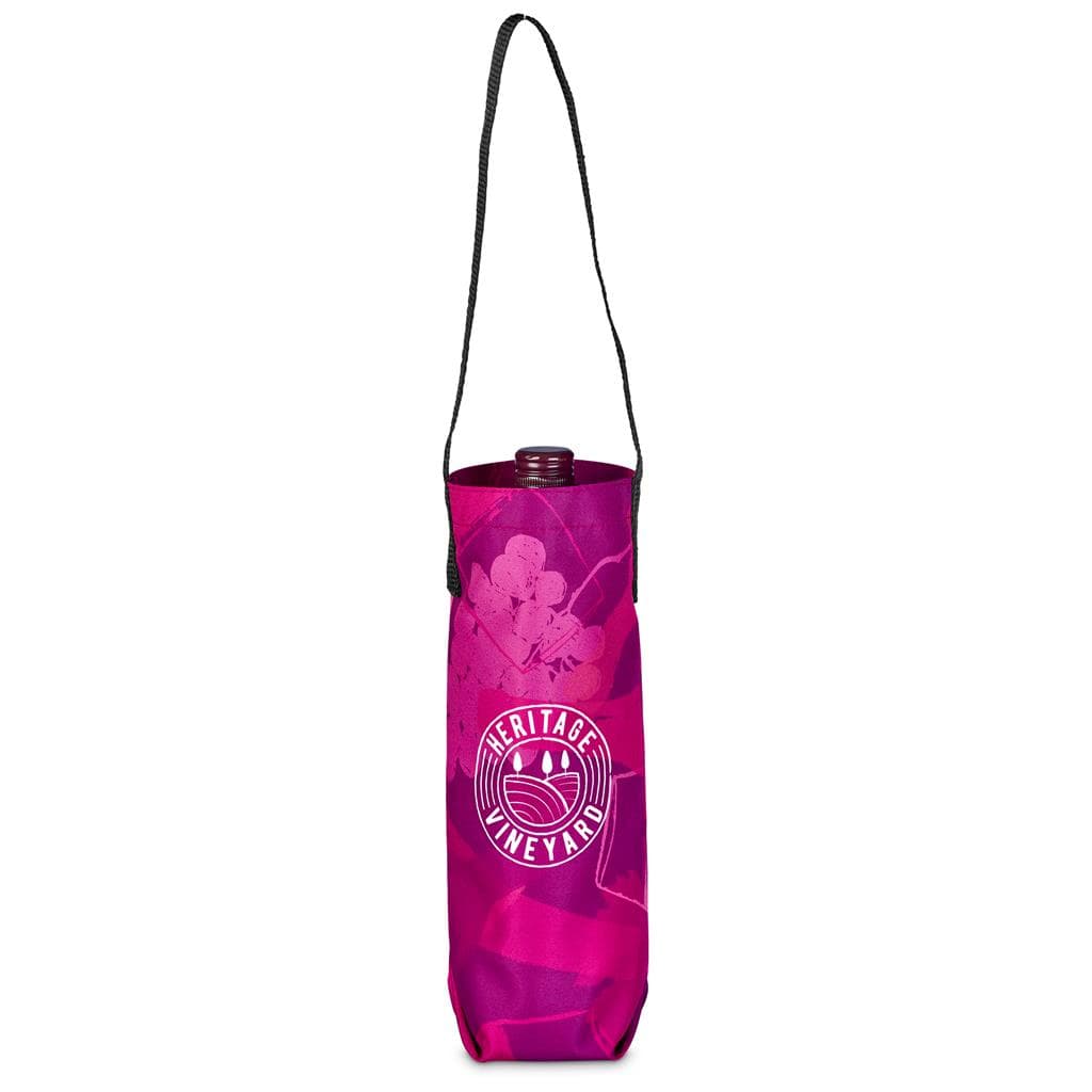 Hoppla Cellaro Polyester Wine Bottle Gift Bag