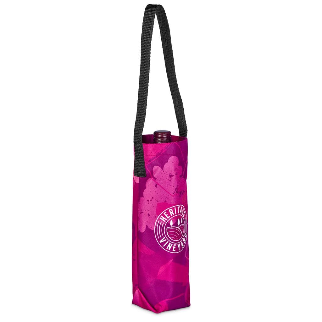 Hoppla Cellaro Polyester Wine Bottle Gift Bag