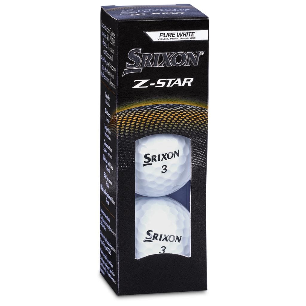 Srixon Z Star Golf Balls (Sleeve of 3)
