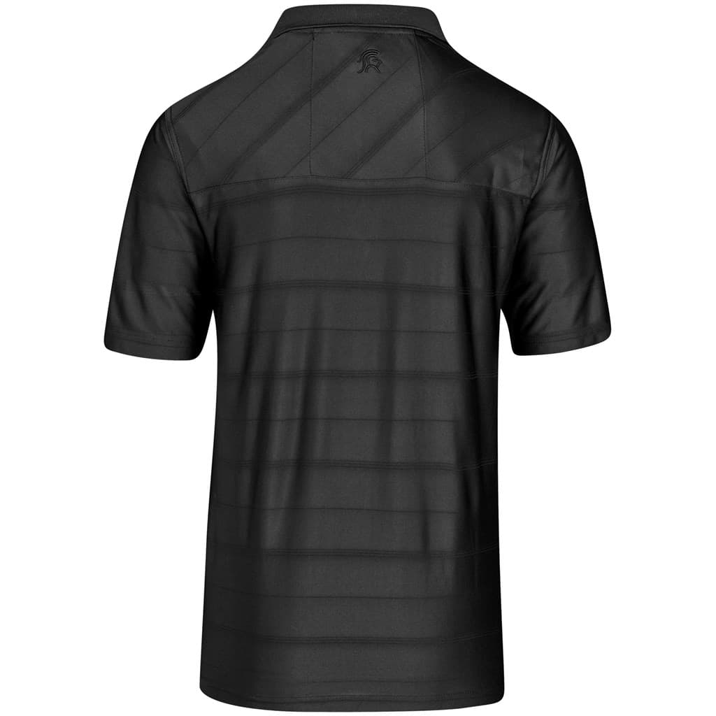 Mens Admiral Golf Shirt - Black