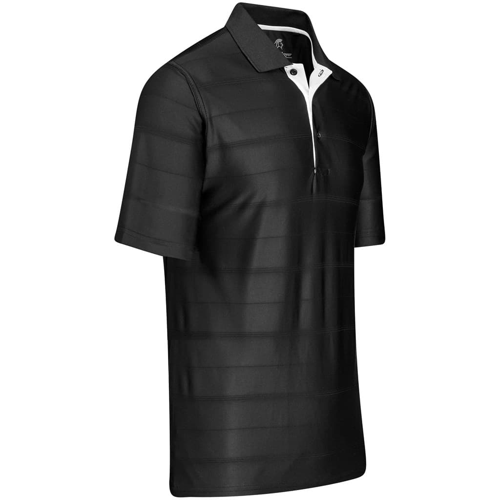 Mens Admiral Golf Shirt - Black