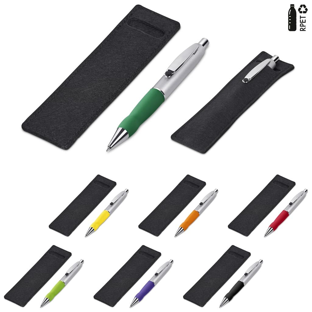 Altitude Turbo Tide Ball Pen in Felt Pouch
