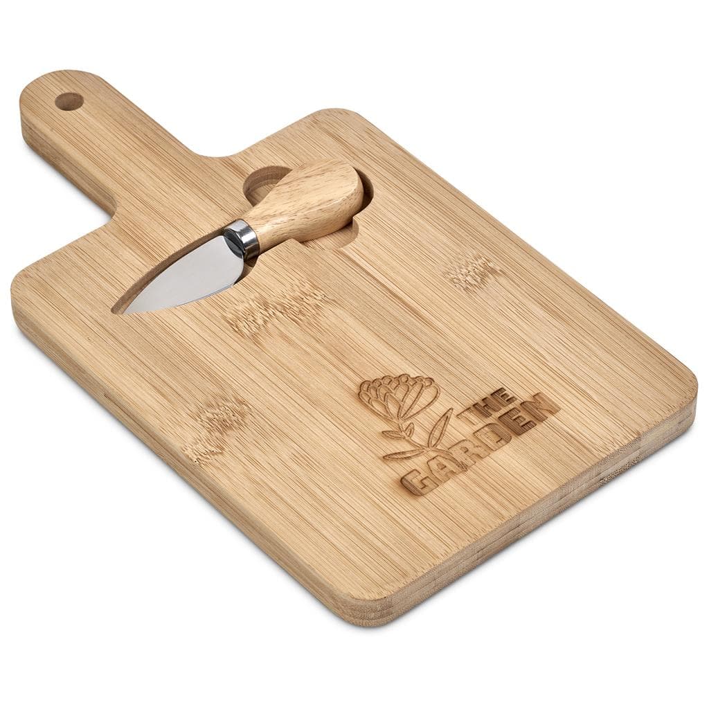Okiyo Kanteika Bamboo Cheese Board Set