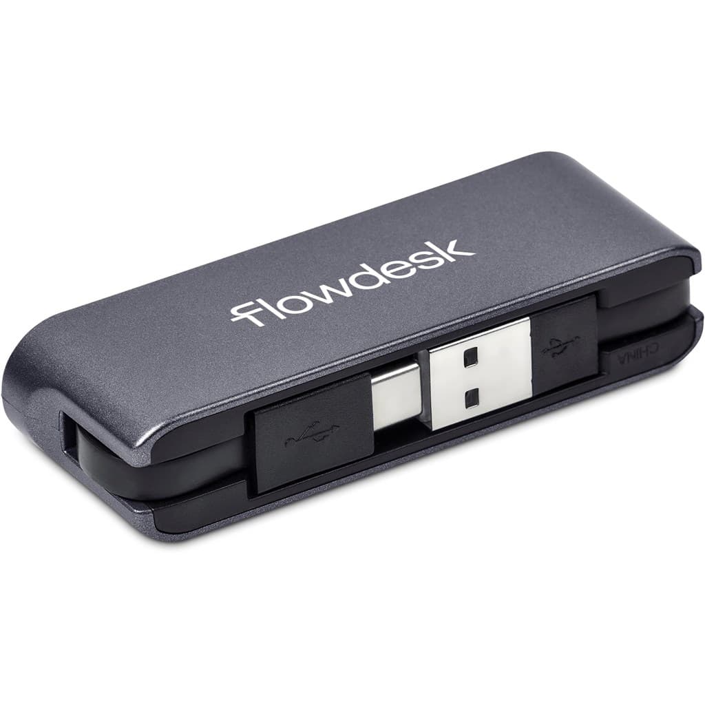 Swiss Cougar Dubai USB Hub - Gun Metal