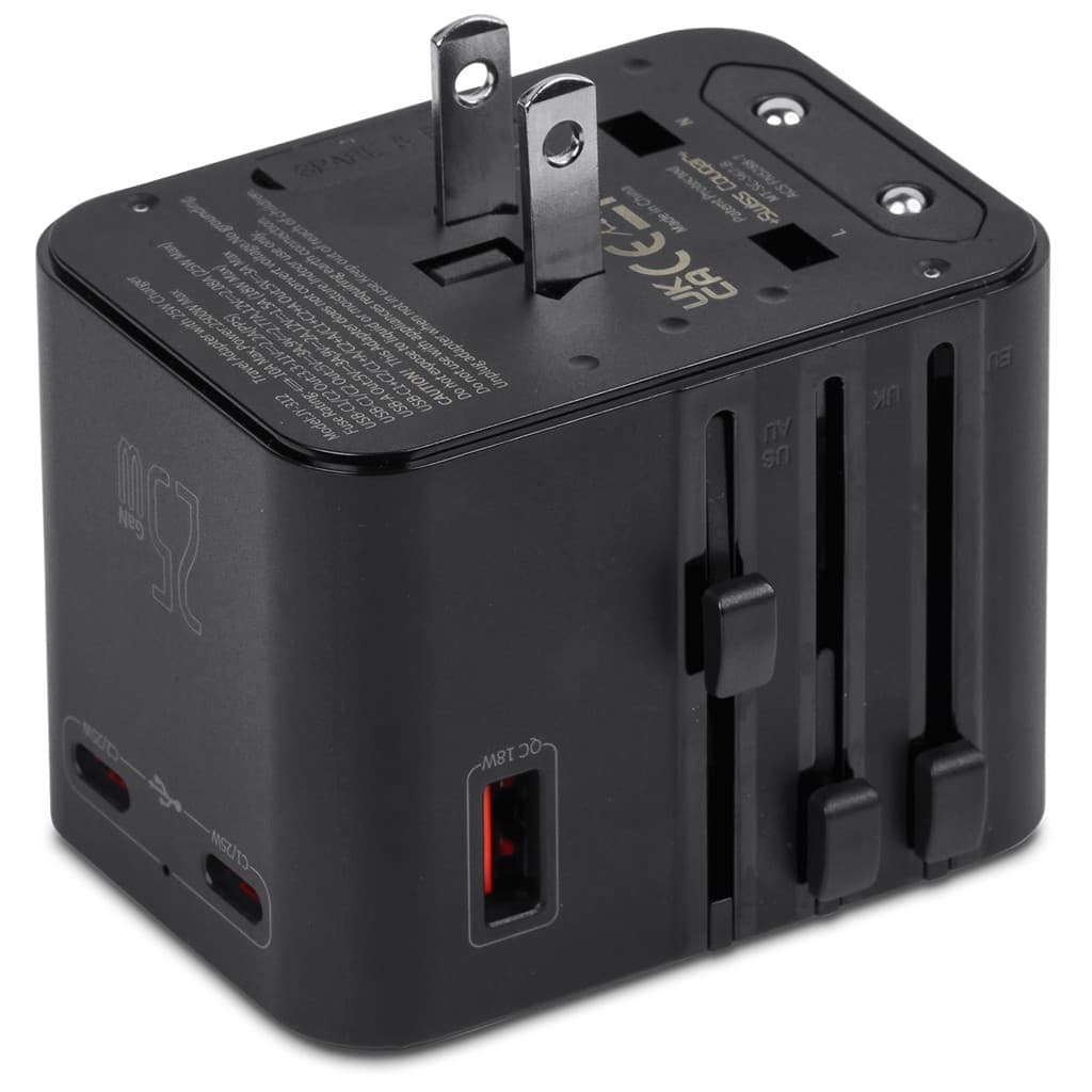 Swiss Cougar Dubrovnik World Travel Adaptor