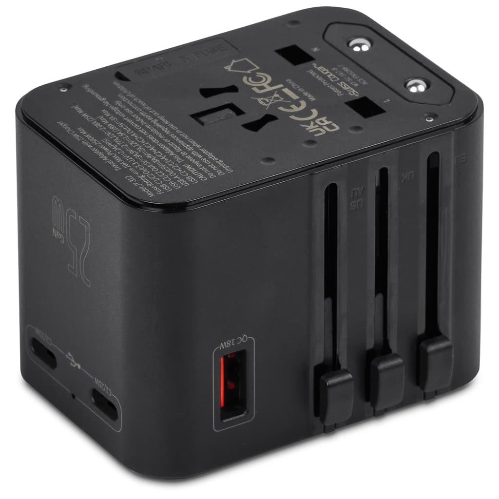 Swiss Cougar Dubrovnik World Travel Adaptor
