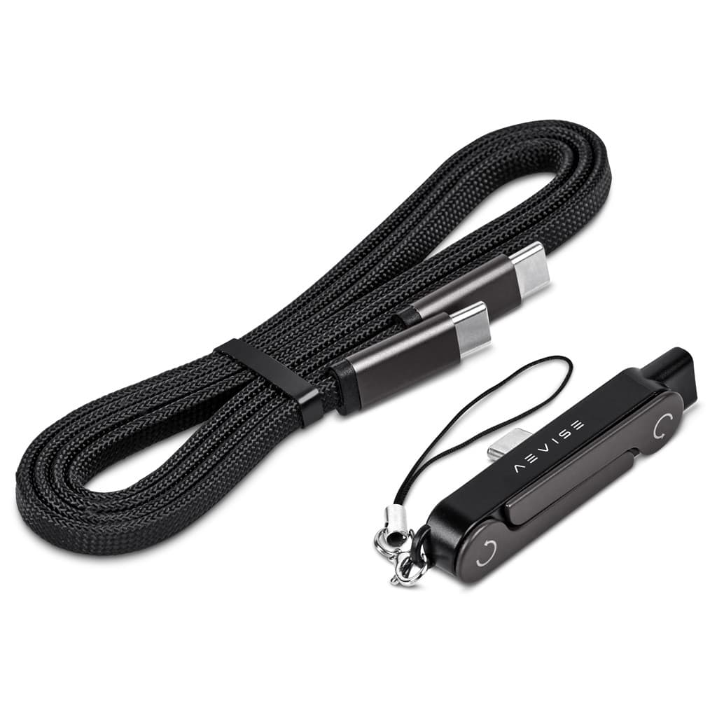 Swiss Cougar Mostar Fast Charge Cable & Type-C Phone Stand