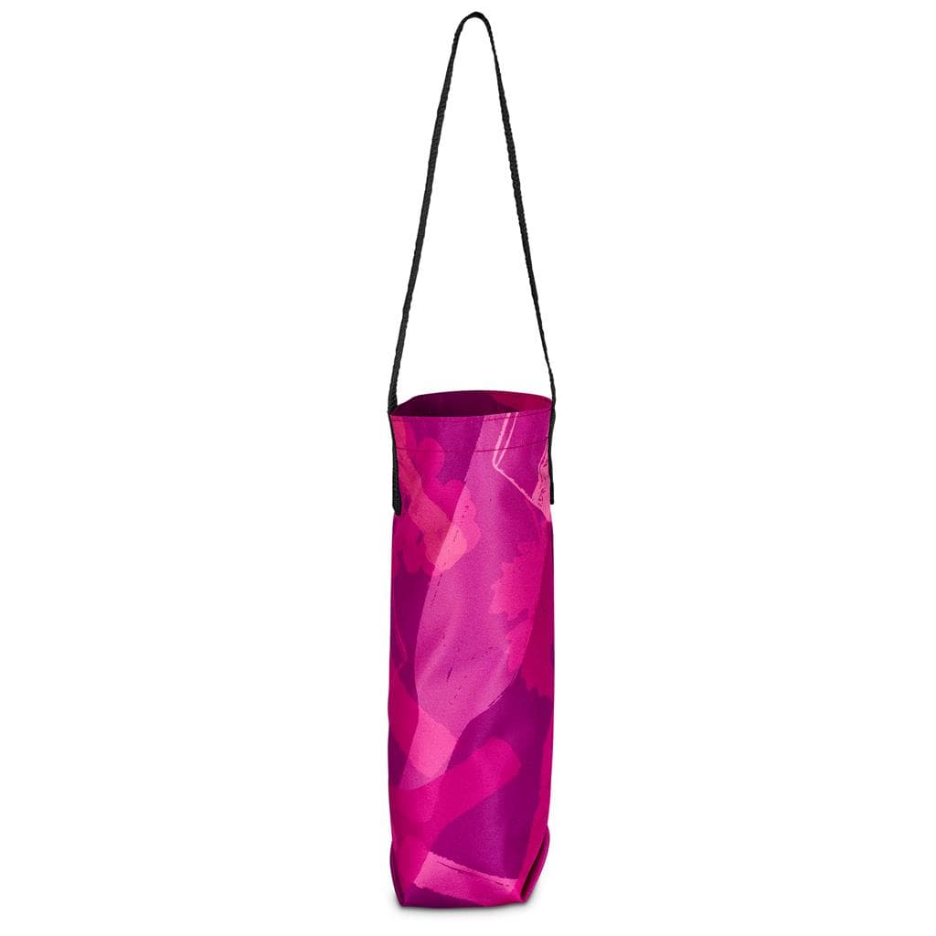 Pre-Printed Sample Hoppla Cellaro Polyester Wine Bottle Gift Bag