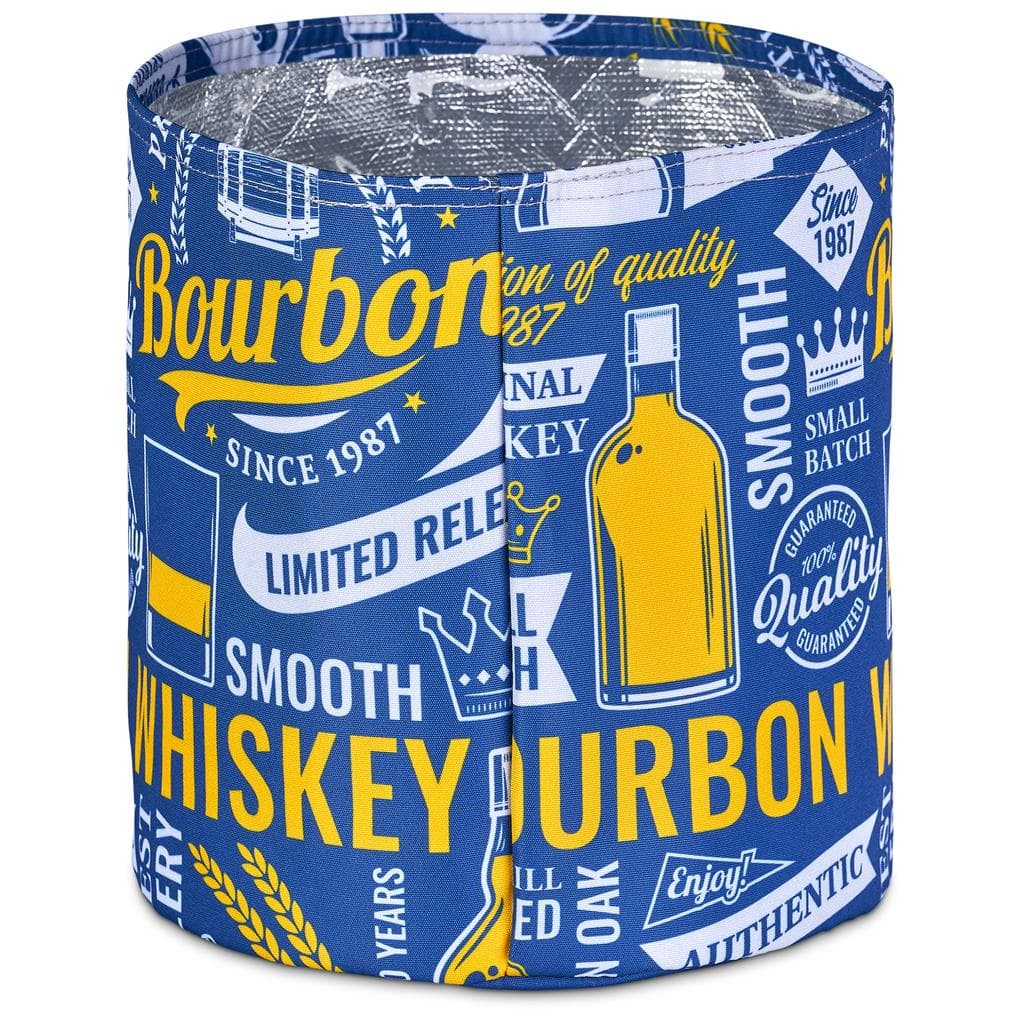 Pre-Printed Sample Hoppla Coldford Polyester Collapsible Ice Bucket