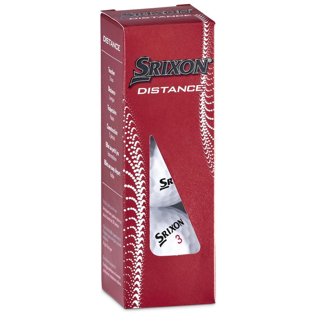 Srixon Distance Golf Balls (Sleeve of 3)