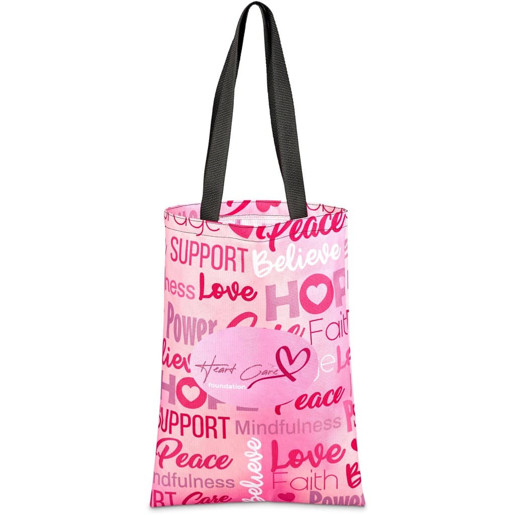 Pre-Production Sample Hoppla Eden Recycled PET Stitch-Bond Shopper