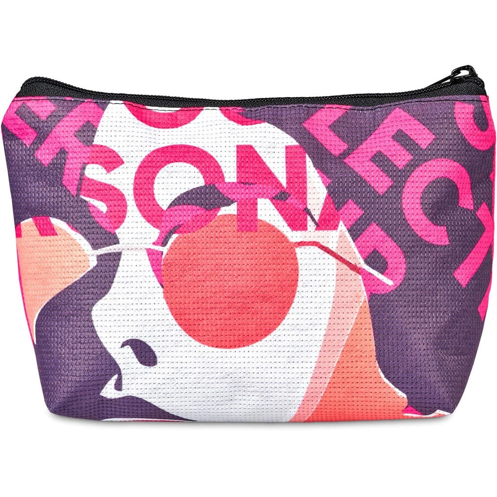 Pre-Production Sample Hoppla Leanne Recycled PET Stitch-Bond Midi Toiletry Bag