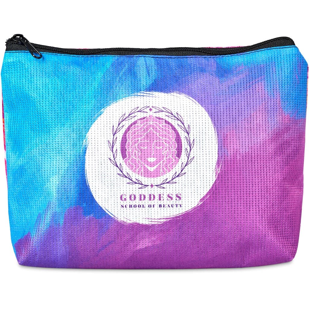 Pre-Production Sample Hoppla Leanne Recycled PET Stitch-Bond Maxi Toiletry Bag
