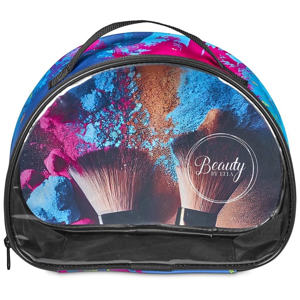 Pre-Production Sample Hoppla Aloe Toiletry Bag With PVC Front Window