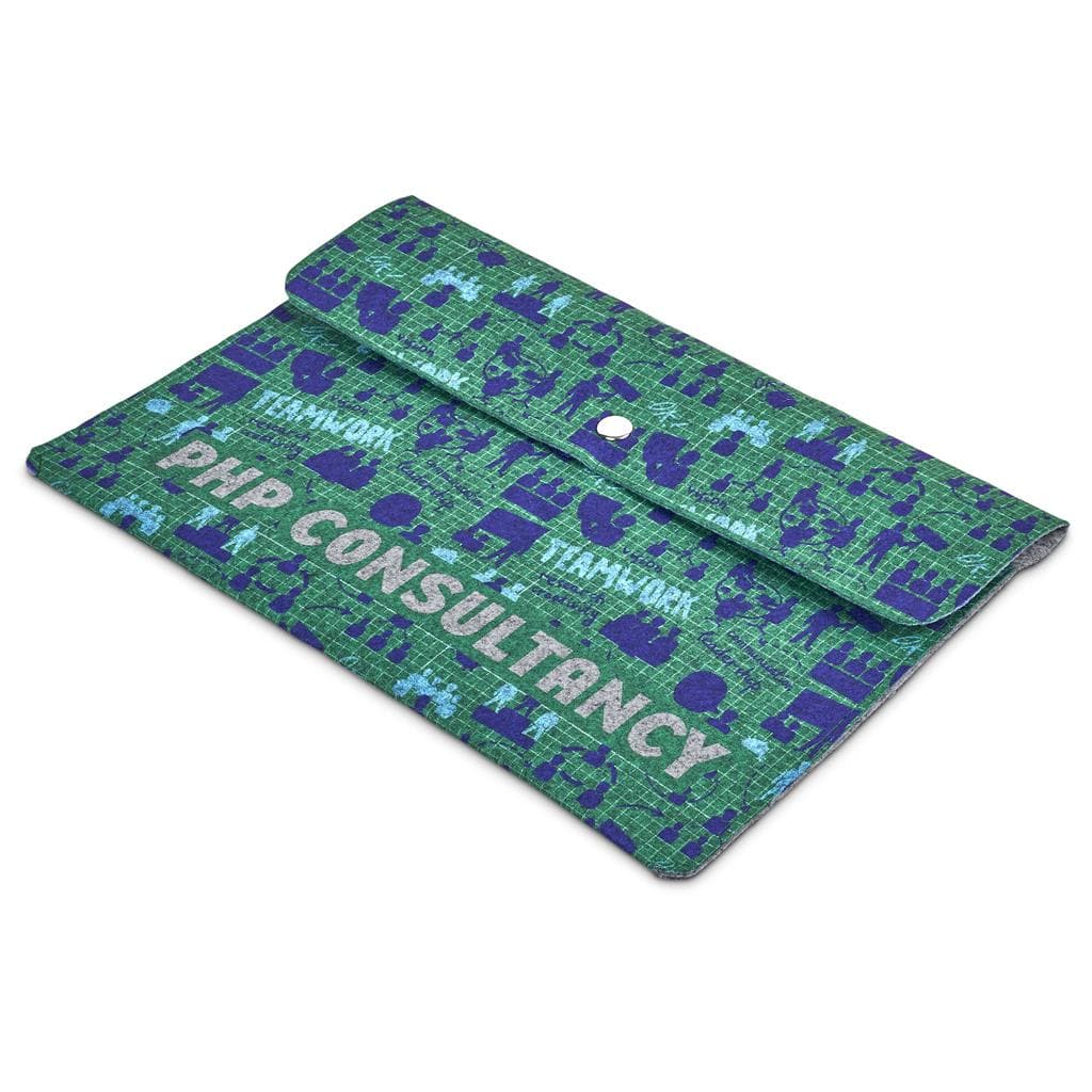 Pre-Production Sample Hoppla Revo RPET Felt Document Holder